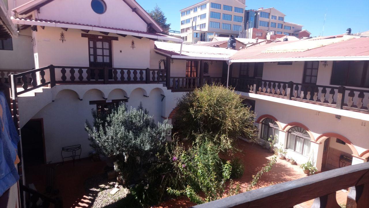 Hotel Santa Monica Potosi Bagian luar foto